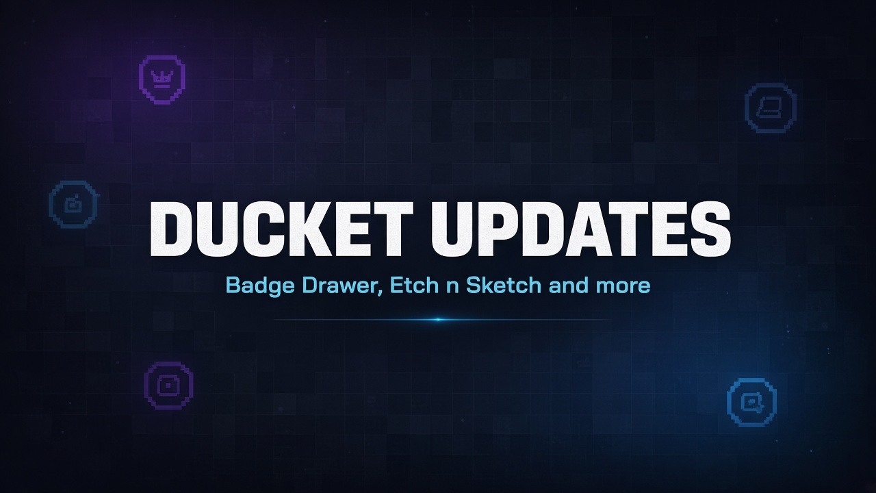Patch Notes: Badge Drawer, Etch n Sketch, Notifications