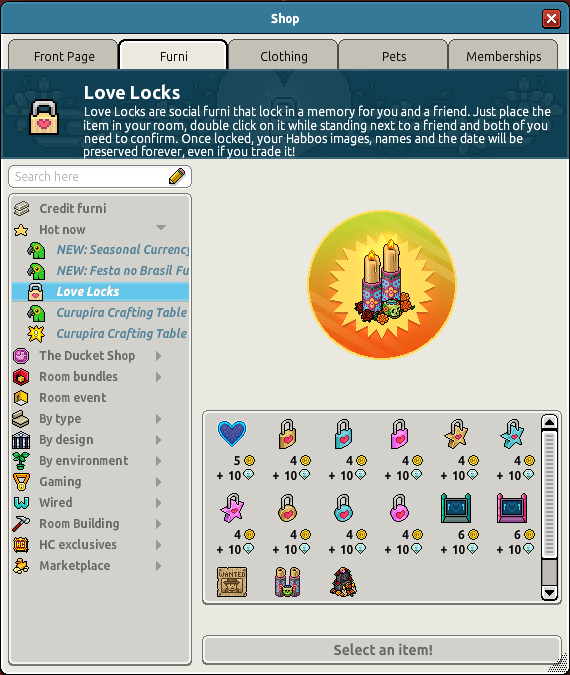 Love Locks Catalogue