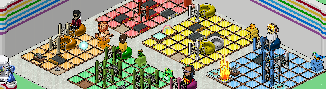 [HabboQuests] LGBTQ+ Pride Rainbow Maze 2025